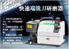 GD-313快速端铣刀研磨机